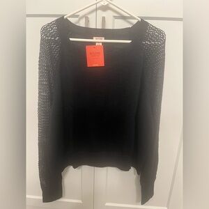 NWT Mossimo Black Sweater Size L-XL